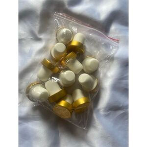 Reusable Gold‎ Color Wine Cork Stoppers 12pcs